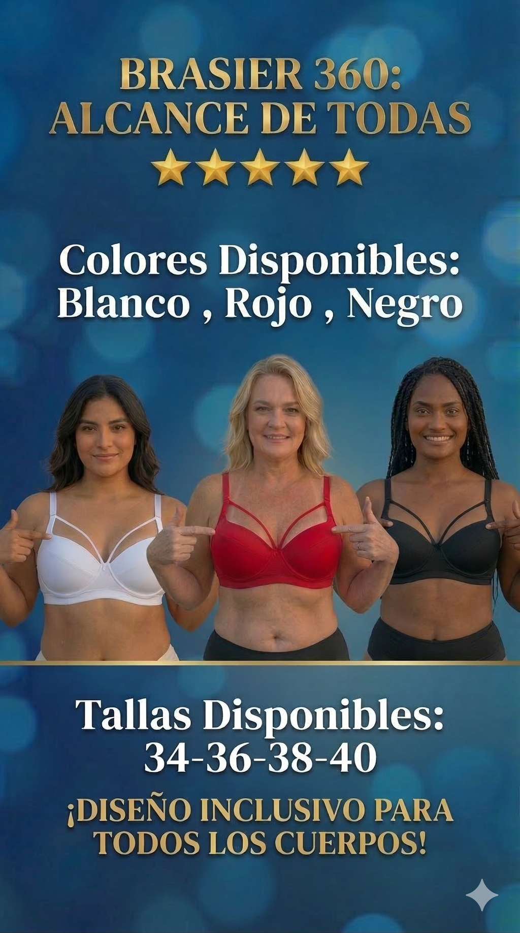 Brasier 360° que levanta, moldea y elimina los rollitos sin dolor