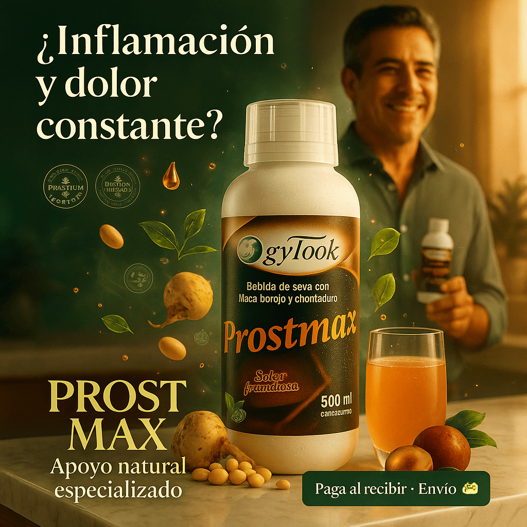 PROST MAX ACTIVO | Equilibrio, fuerza y bienestar para una próstata sana.