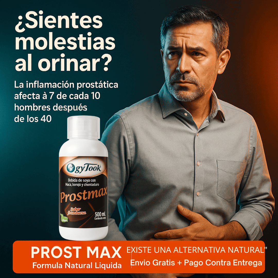 PROST MAX ACTIVO | Equilibrio, fuerza y bienestar para una próstata sana.